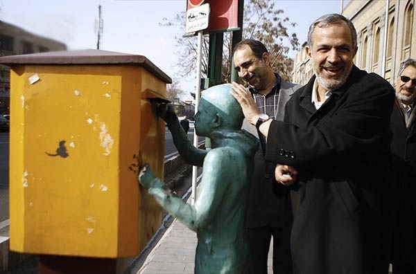واکنش سازمان زیباسازی  به گم شدن مجسمه موزه پست در تهران/ هنوز معلوم نیست دزدیده شده باشد