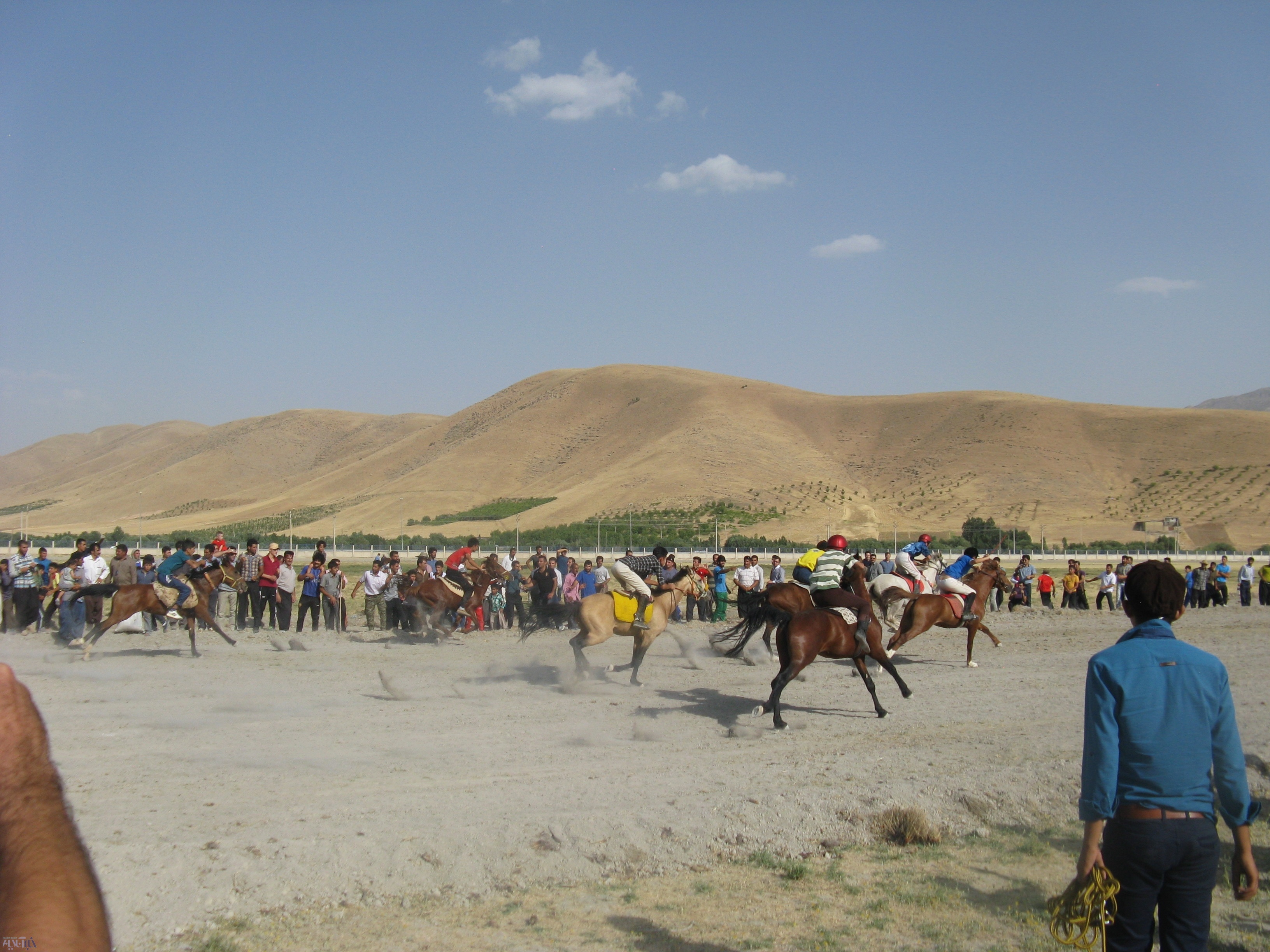 برگزاری مسابقات پرشور سوارکاری در شهرستان سلسله 