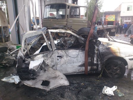 انفجار جایگاه CNG در میاندوآب سه کشته و زخمی بر جای گذاشت