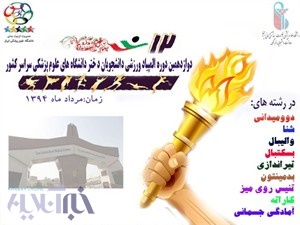 پیام دکتر چمن گلی به دوزادهمین دوره المپیاد فرهنگی ورزشی دانشجویان دختر دانشگاه های علوم پزشکی پیام دکتر چمن گلی به دوزادهمین دوره المپیاد فرهنگی ورزشی دانشجویان دختر دانشگاه های علوم پزشکی