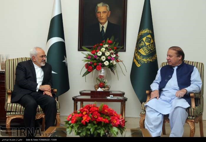 دیدار های ظریف در پاکستان به روایت تصاویر