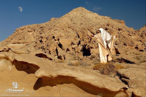 انتشار عکس‌هایی جدید از محسن تنابنده و دیگر بازیگران محمد رسول‌الله/ برگزاری نشست خبری درلوکیشن فیلم