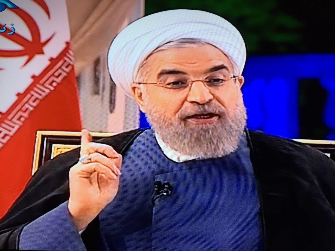  آنچه که یکشنبه شب روحانی در تلویزیون گفت/از ابعاد توافق،عدم محدودیت نظامی، دستاوردهای اقتصادی و ...