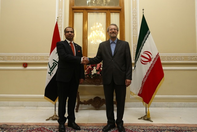 همکاری پارلمان های ایران و عراق برای مبارزه با تروریسم/ستایش رئیس پارلمان عراق از تیم مذاکره کننده