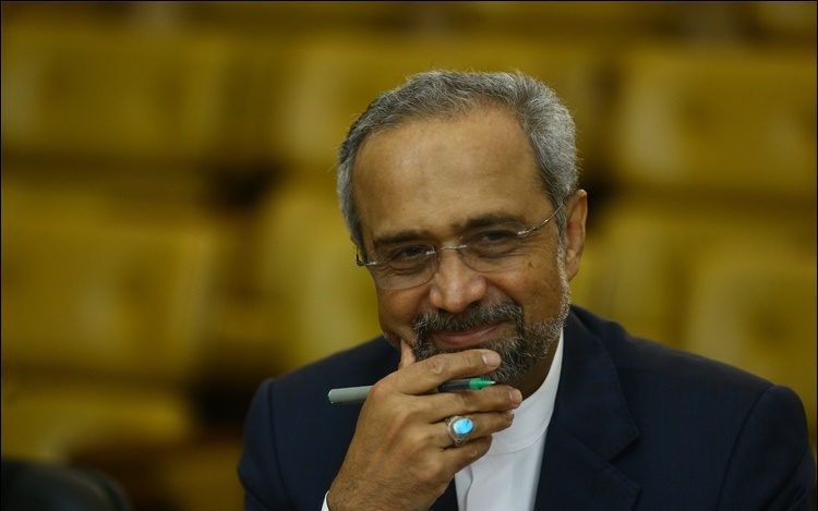 چند فریم از حضور نهاوندیان و عراقچی در جلسه امروز کمیسیون برجام