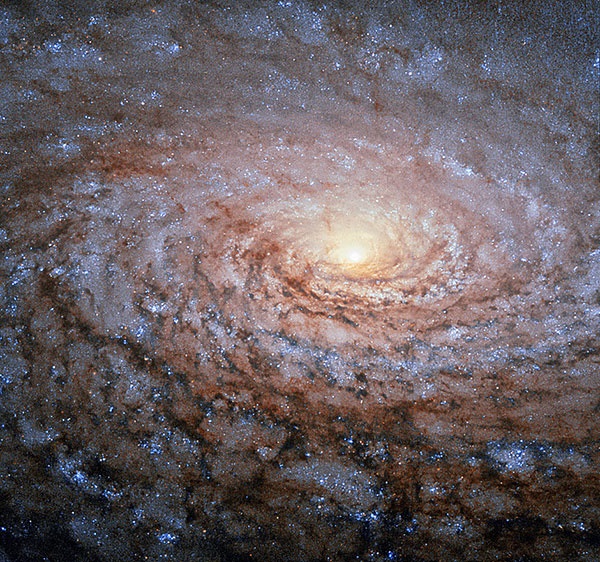 عکس هابل از کهکشان گل‌آفتابگردان را ببینید