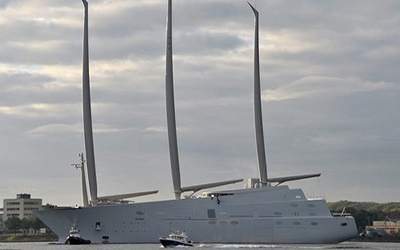 تصاویر لوکس ترین قایق تفریحی جهان، که400میلیون دلار قیمت دارد