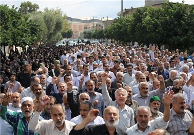 راهپیمایی مردم گلستان در محکومیت رژیم آل سعود 
