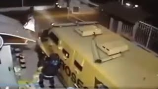 سرقت مسلحانه از بانک همزمان با حضور خودرو حمل پول 