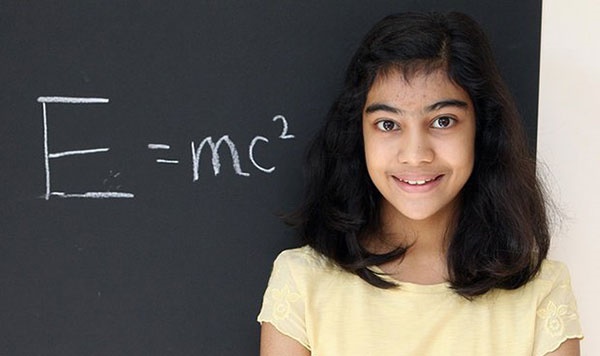 دختر هندی اینشتین و هاوکینگ را در ضریب هوشی جا گذاشت/ ضریب هوشی: ۱۶۲ 