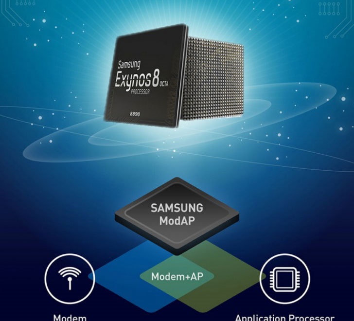 اینفوگرافیک جامع درباره تراشه اکسینوس 8890 روی گلکسی اس 7 سامسونگ