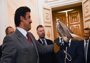هدیه متفاوت پوتین به امیر قطر 
