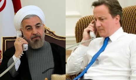 روحانی در تماس دیوید کامرون: باید کم‌کاری‌های گذشته در حوزه‌های سیاسی و اقتصادی را جبران کرد