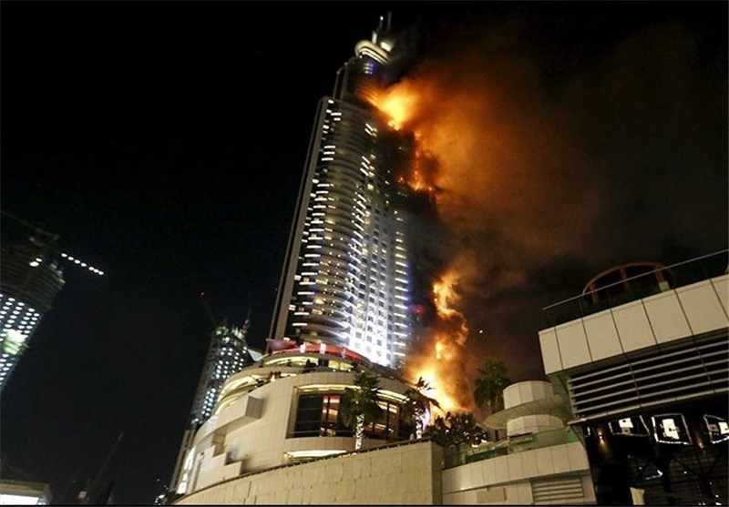 علت آتش سوزی در هتل آدرس دبی مشخص شد