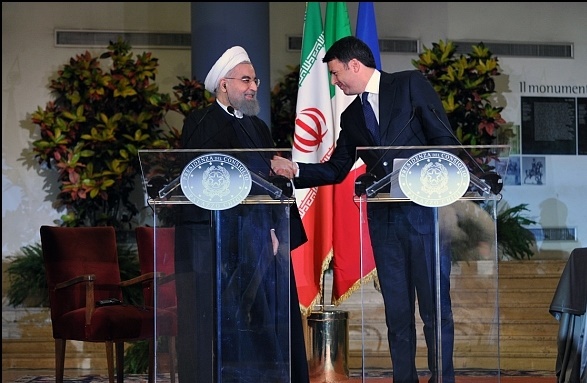 روحانی: بخش خصوصی کلید گشایش دور جدید روابط ایران و ایتالیا/رنتسی: ایتالیا را کشور خود بدانید