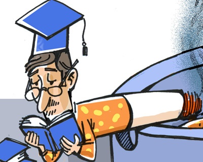 کاریکاتور/ شاهکار جدید دانشجویان پزشکی!