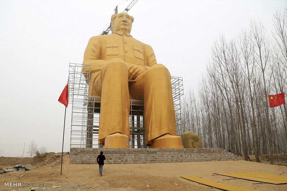 درباره مجسمه غول‌پیکر چینی بیشتر بدانید/ تصاویر