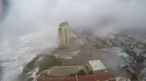 فیلم | ویدیوی تایم لپس از طوفان سهمگین متیو در آمریکا