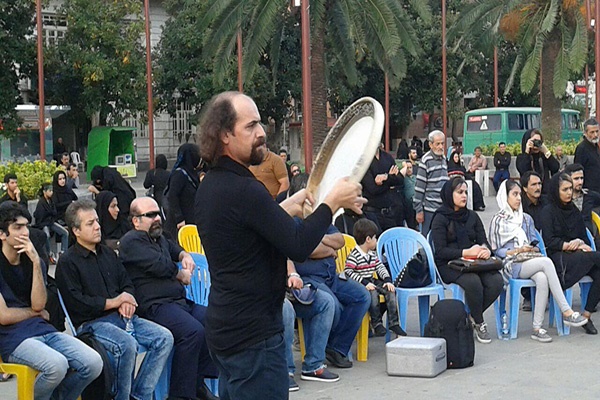 نمایش «نقل واقعه» در پیاده راه فرهنگی رشت