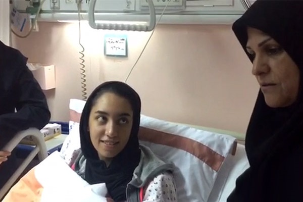 فیلم | کیمیا علیزاده با رباط پاره در المپیک مدال گرفت