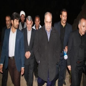 بازدید استاندار لرستان از سد مخزنی تاج امیر شهرستان دلفان   
