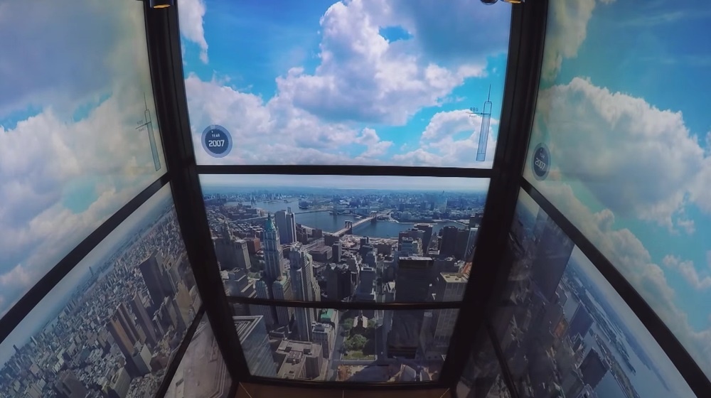 فیلم | نمایش ۵۱۵ سال تاریخ شکل گیری نیویورک در یک آسانسور