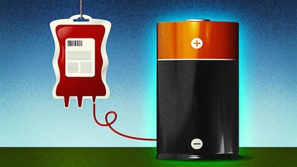 استفاده از خون برای افزایش راندمان باتری‌ها 