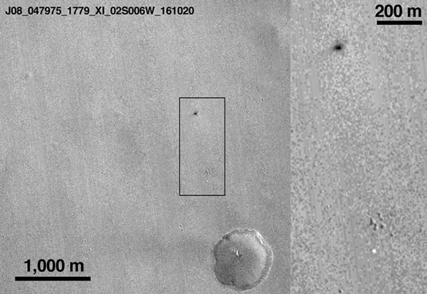 احتمال سقوط و انفجار سطح‌نشین اروپا و روسیه در برخورد با مریخ/تصاویر را ببینید