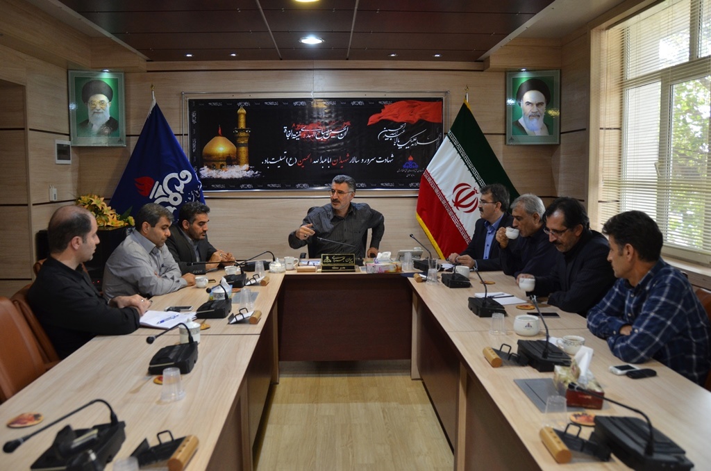 برگزاری جلسه هماهنگی ستاد اربعین در شرکت ملی پخش فراورده های نفتی منطقه لرستان 