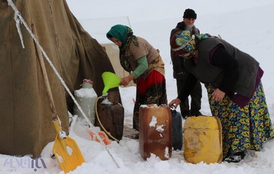 نجات عشایر گرفتار در برف و کولاک در آذربایجان شرقی