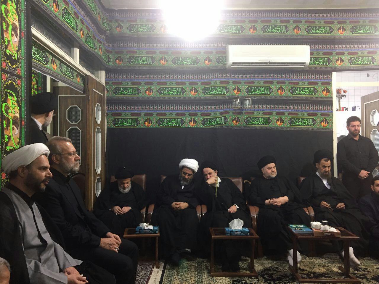برگزاری مراسم عزاداری امام حسین(ع) در بیت پدری رئیس مجلس