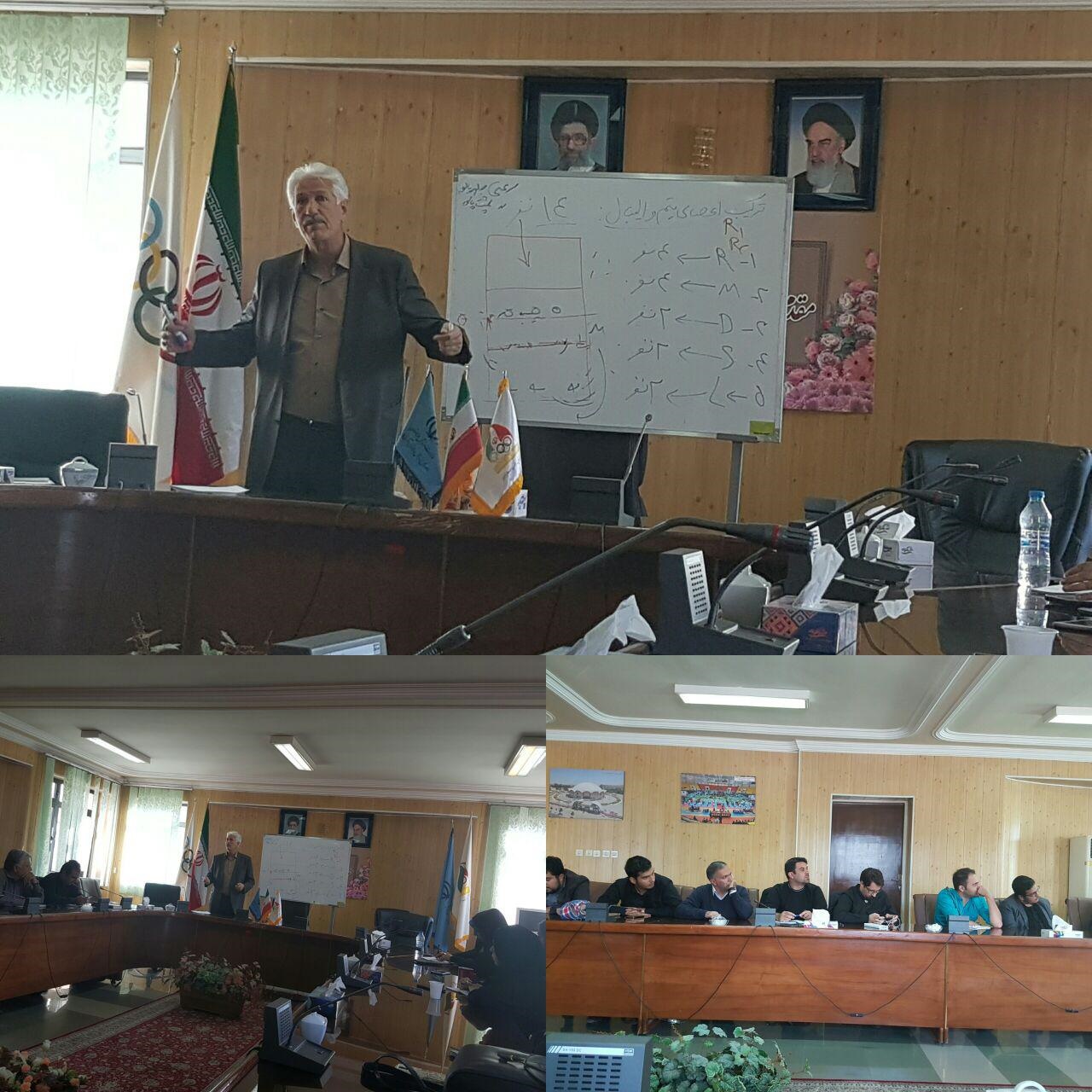 کلاس دانش افزایی والیبال برای خبرنگاران ورزشی ارومیه برگزار شد