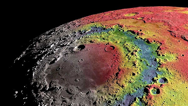 یافته‌های جدید ناسا درباره حلقه‌های روی سطح ماه