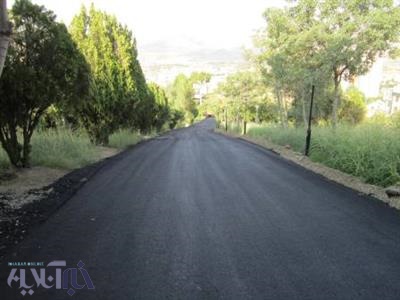 ۸ هزار مترمربع از محلات تپه پیرغریب سنندج آسفالت شد