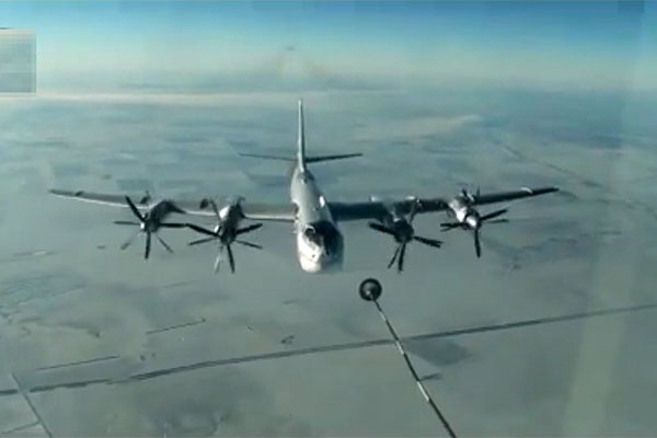 فیلم | حملات روسیه به داعش با موشک‌های بالدار
