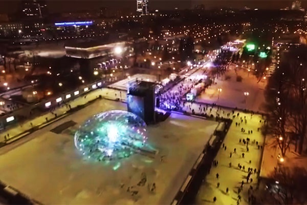 فیلم | افتتاح یکی از بزرگ‌ترین پیست‌های پاتیناژ اروپا در مسکو