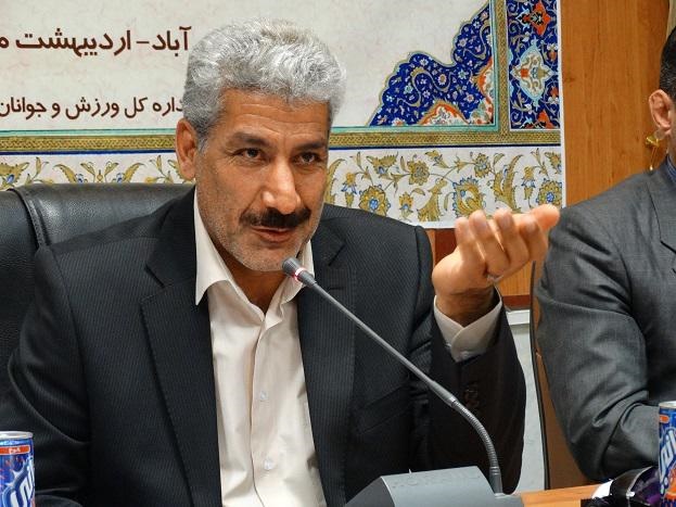 پیشرفت ۷۵ درصدی مجموعه ورزشی ۱۵هزار نفری خرم آباد/سالن سرپوشیده دو و میدانی  مجهزترین سالن غرب کشور