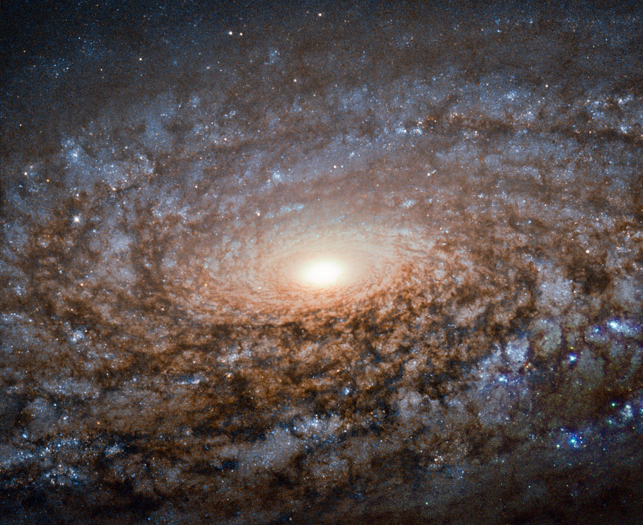 شکار یک کهکشان پشمین توسط هابل