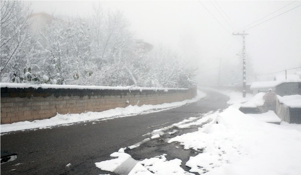 تصاویر | برف پاییزی در آمل