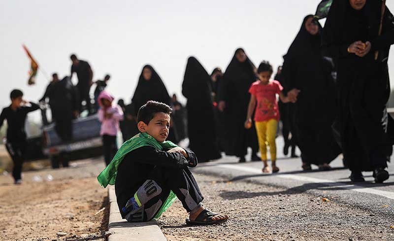 تصاویر | آغاز پیاده‌روی مردم اهواز به سمت کربلا