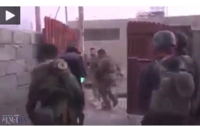 فیلم |  لحظه انفجار یک انتحاری در موصل