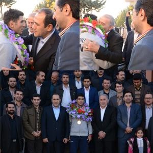 استقبال از قهرمان جام جهانی ووشو   