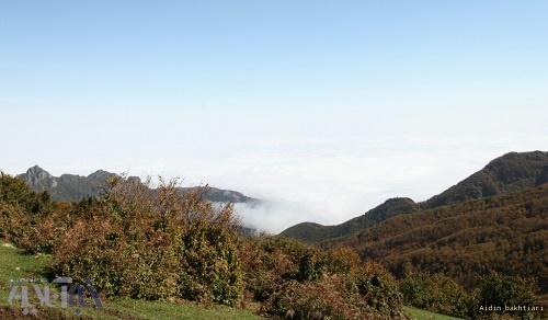 طبیعت زیبای گردنه حیران در فصل پاییز