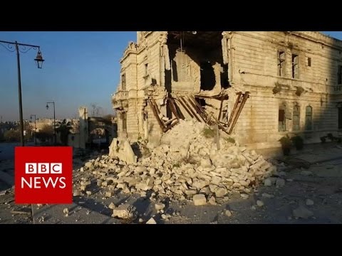 فیلم | عمق ویرانی بخش باستانی حلب را ببینید | تصاویر ثبت شده توسط پهپاد‌ها