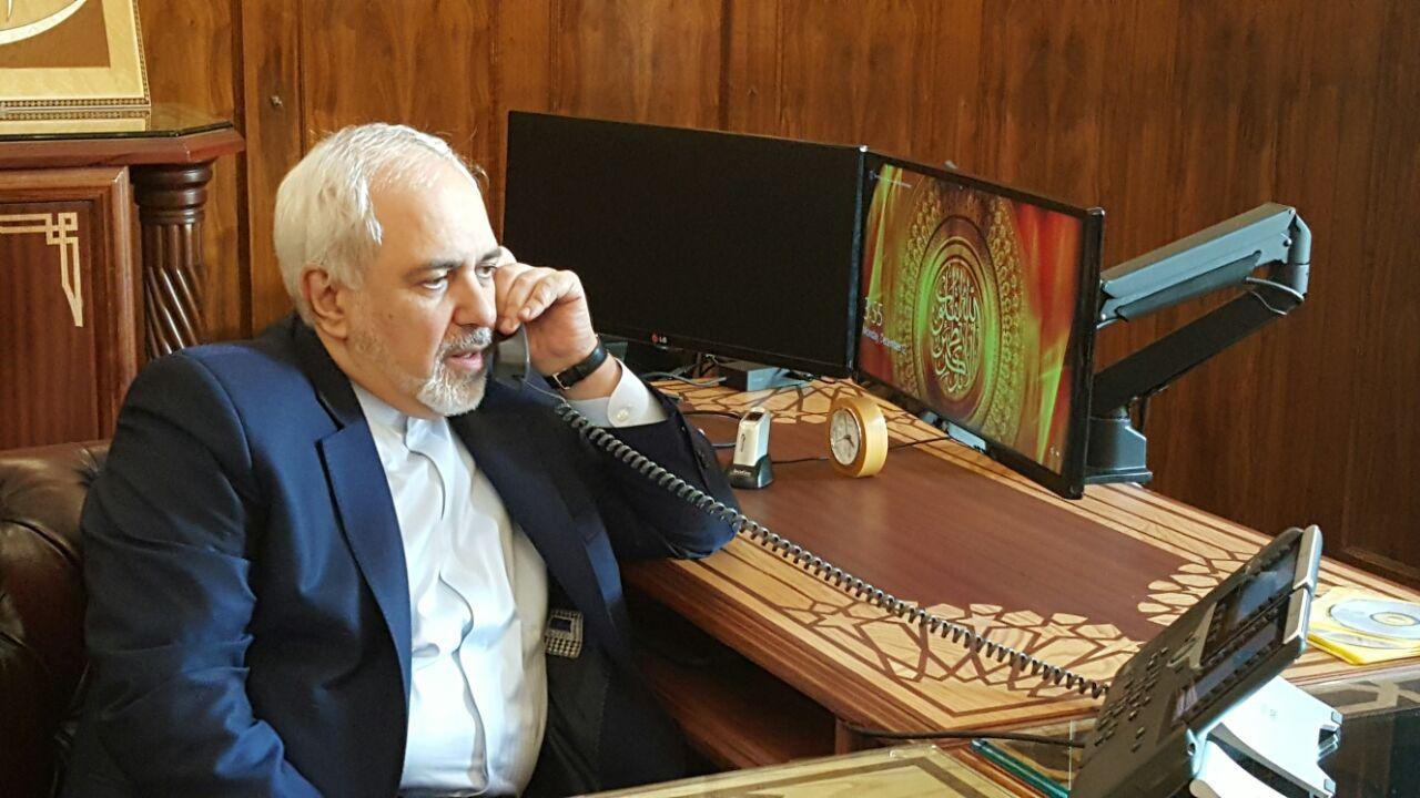 رایزنی تلفنی ظریف با لاوروف و چاوش‌اوغلو