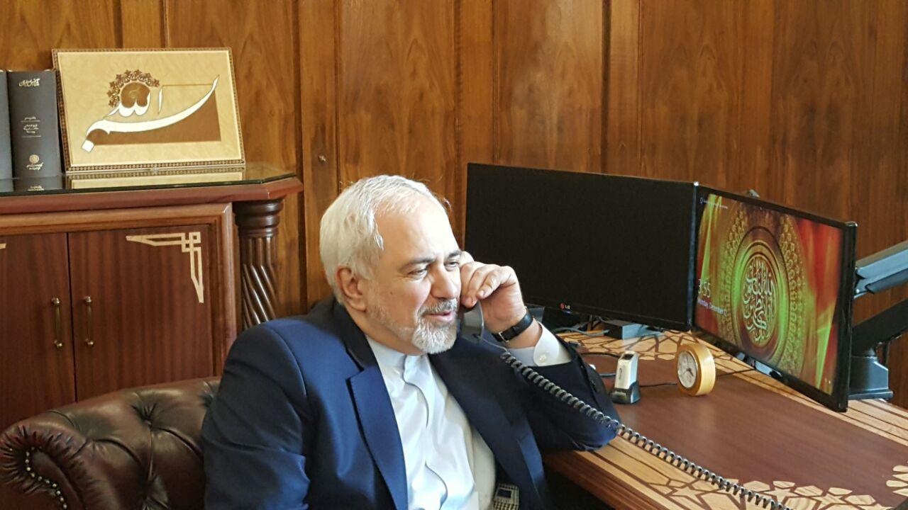 گفتگوی تلفنی ظریف با ولیدمعلم