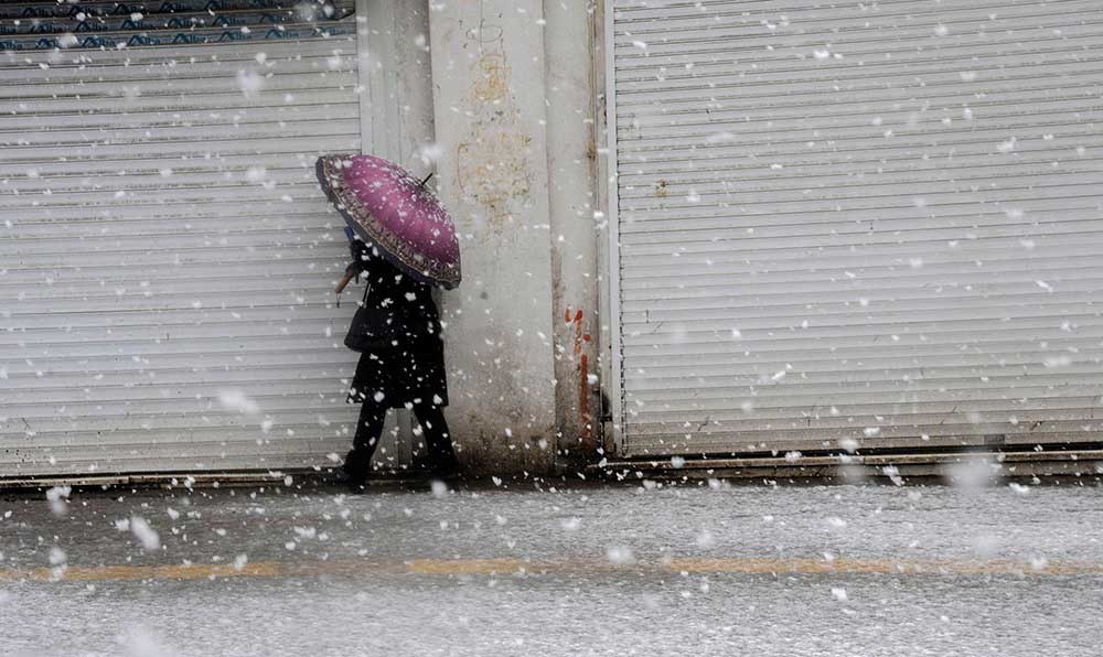 تصاویر | بارش برف و باران در مناطق مختلف کشور | شهرهایی که سفیدپوش شدند