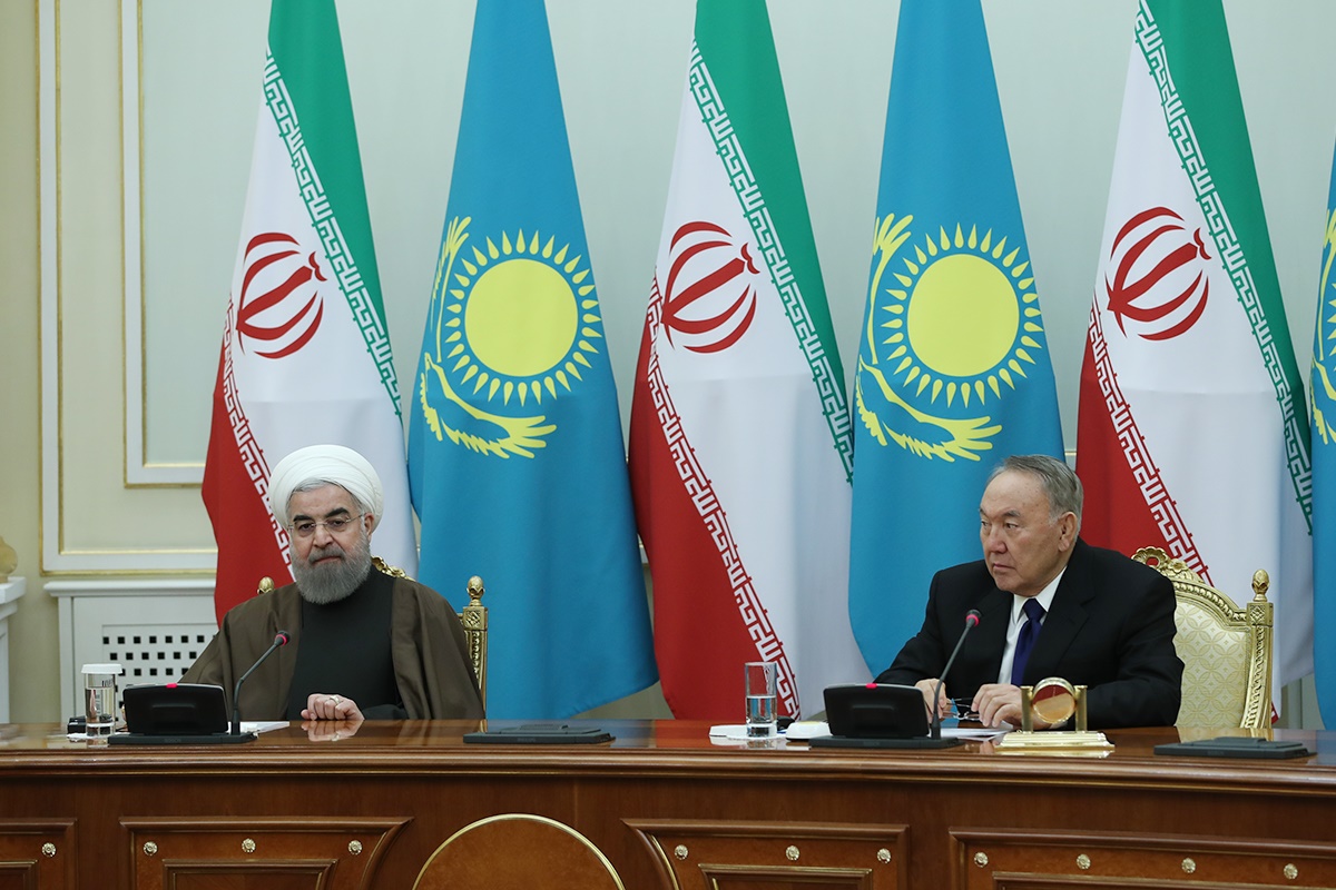 روحانی: می‌توانیم سوآپ نفت در بنادر دریای خزر داشته باشیم