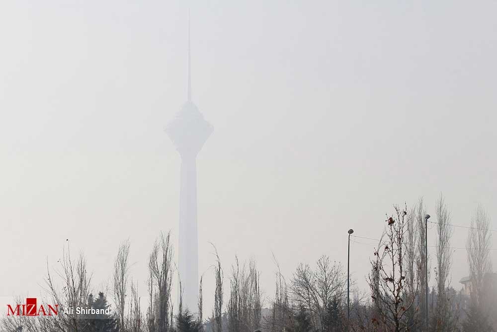 وضعیت قرمز هوا در ۵ منطقه تهران