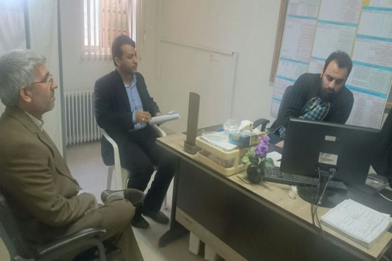 معاون فرماندار البرز از مرکز بهداشت روستای حصار خروان بازدید کرد 